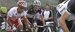 Frank et Andy Schleck pendant le GP Miguel Indurain 2011